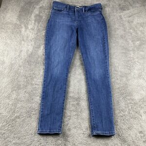 Levis 311 Jeans Womens 31 Blue Medium Wash Shaping Skinny Stretch